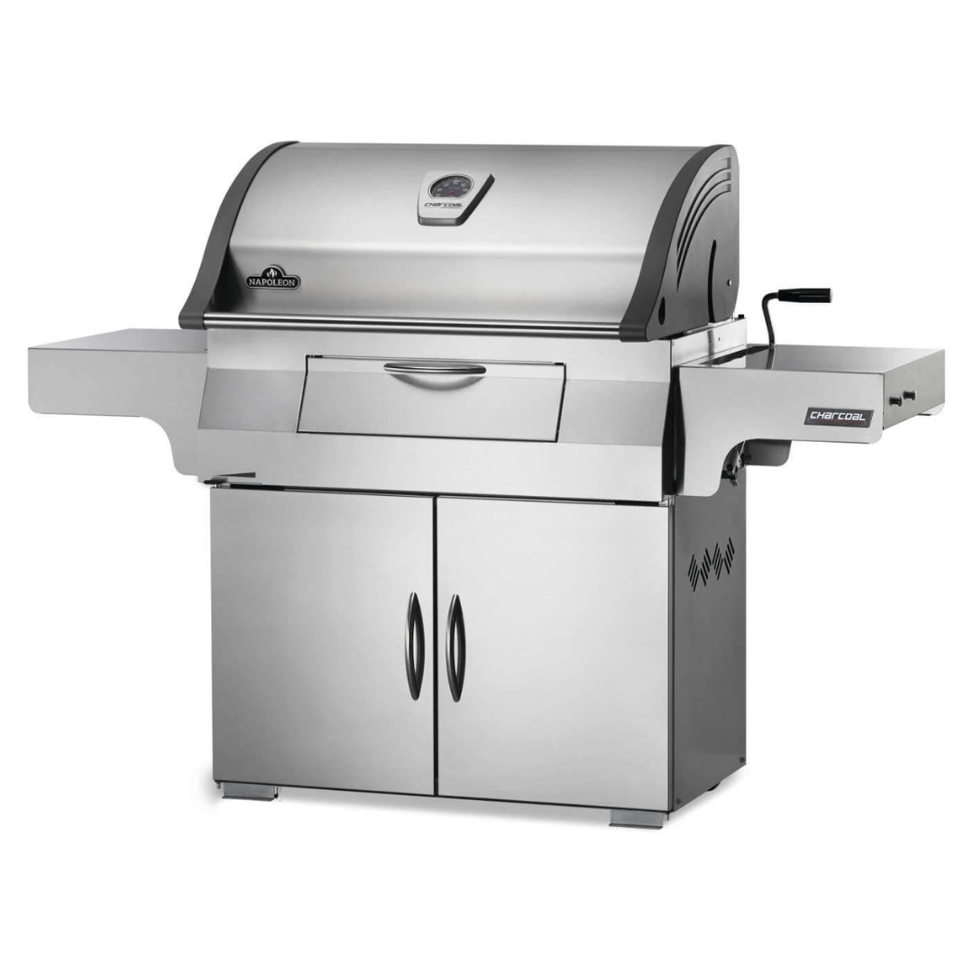 Napoleon Professional 605 Charcoal Cart Full Size Cart Grill