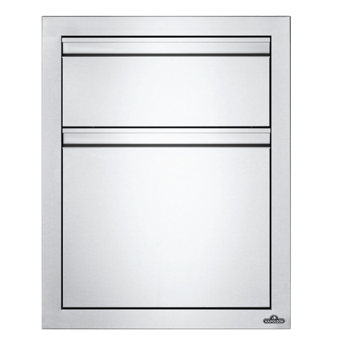 Napoleon 18 x 24 inch Double Drawer: Large and Standard