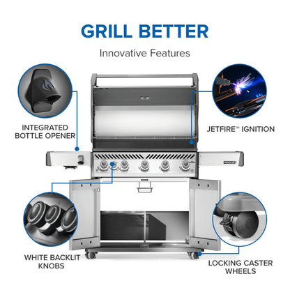 Napoleon  Rogue® PRO 625 SIB with Infrared Side Burner