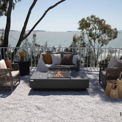 ELEMENTI PLUS CANNES Fire Table- Dark Gray
