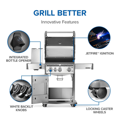 Napoleon Rogue® PRO 425 SIB with Infrared Side Burner