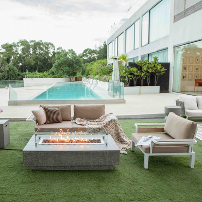 ELEMENTI HAMPTON FIRE TABLE (Light Gray)
