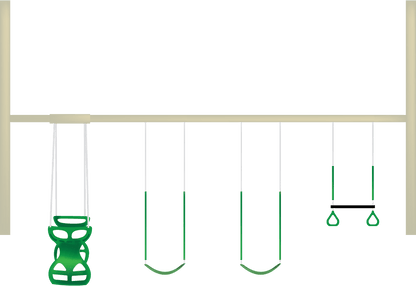 Playmor Summer Playtime Swing Set