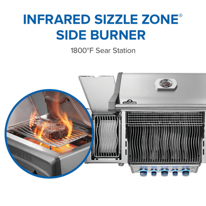 Napoleon  Rogue® PRO-S 425 RSIB with Infrared Side and Rear Burner