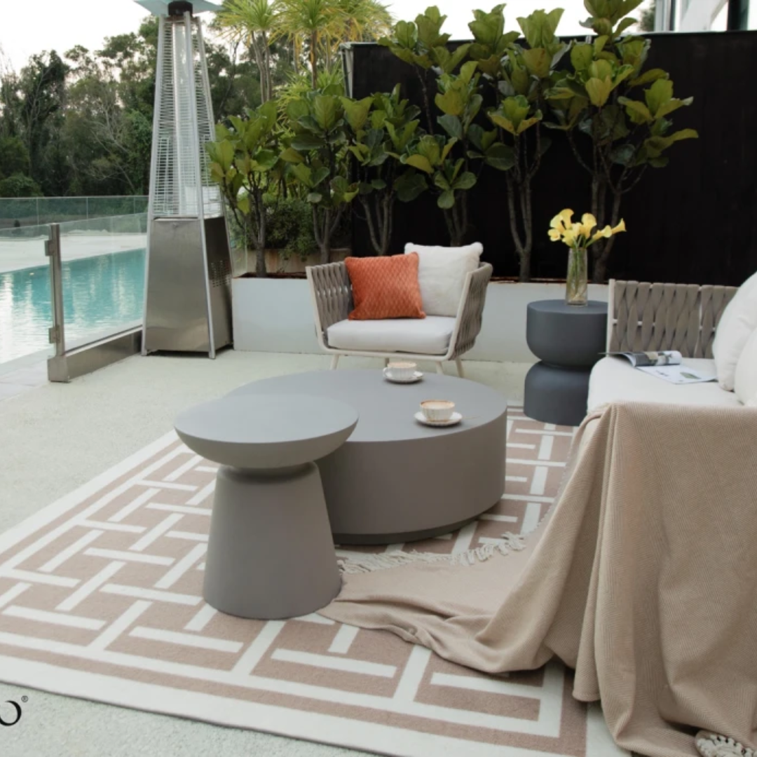 Elementi Kylix Side Table - Space Gray