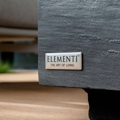 Elementi Colorado Side Table- Slate Black