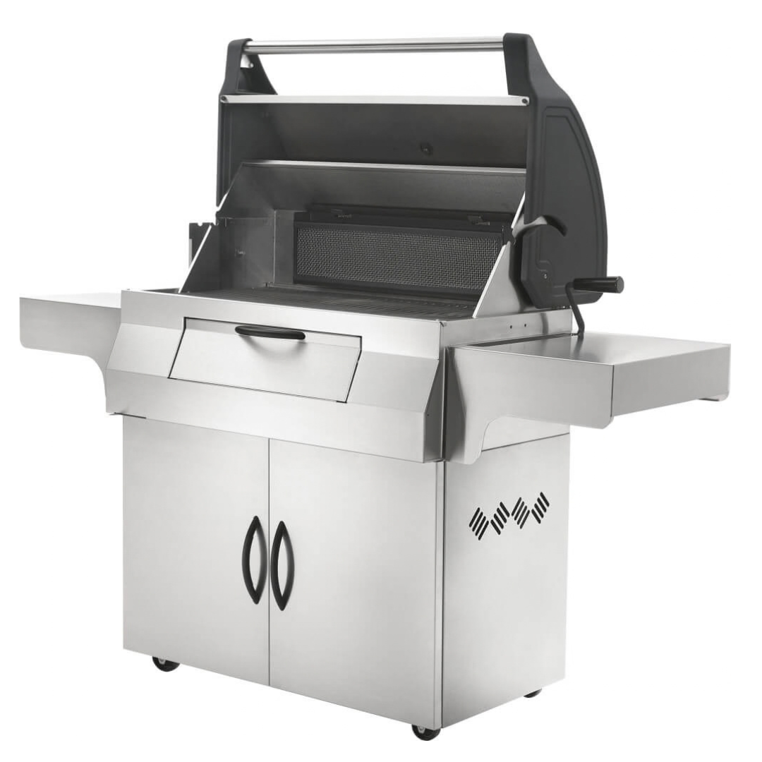 Napoleon Professional 605 Charcoal Cart Full Size Cart Grill