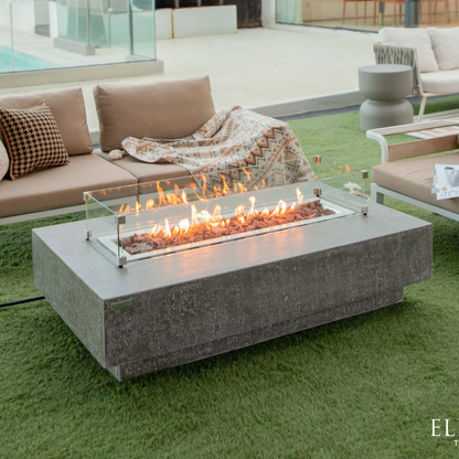 ELEMENTI HAMPTON FIRE TABLE (Light Gray)
