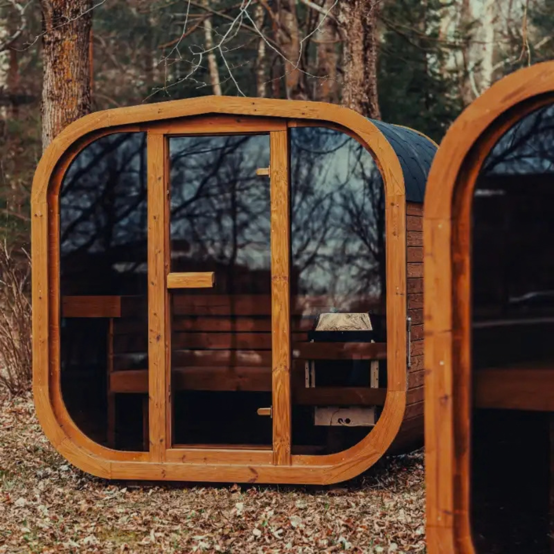 Mande Spa MW16 ThermoWood® — 4 Person Outdoor Sauna