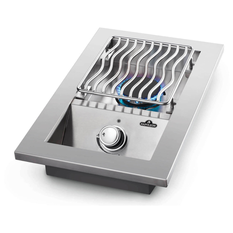 Napoleon Built-in 500 Series Single Range Top Burner with Stainless Steel Cover