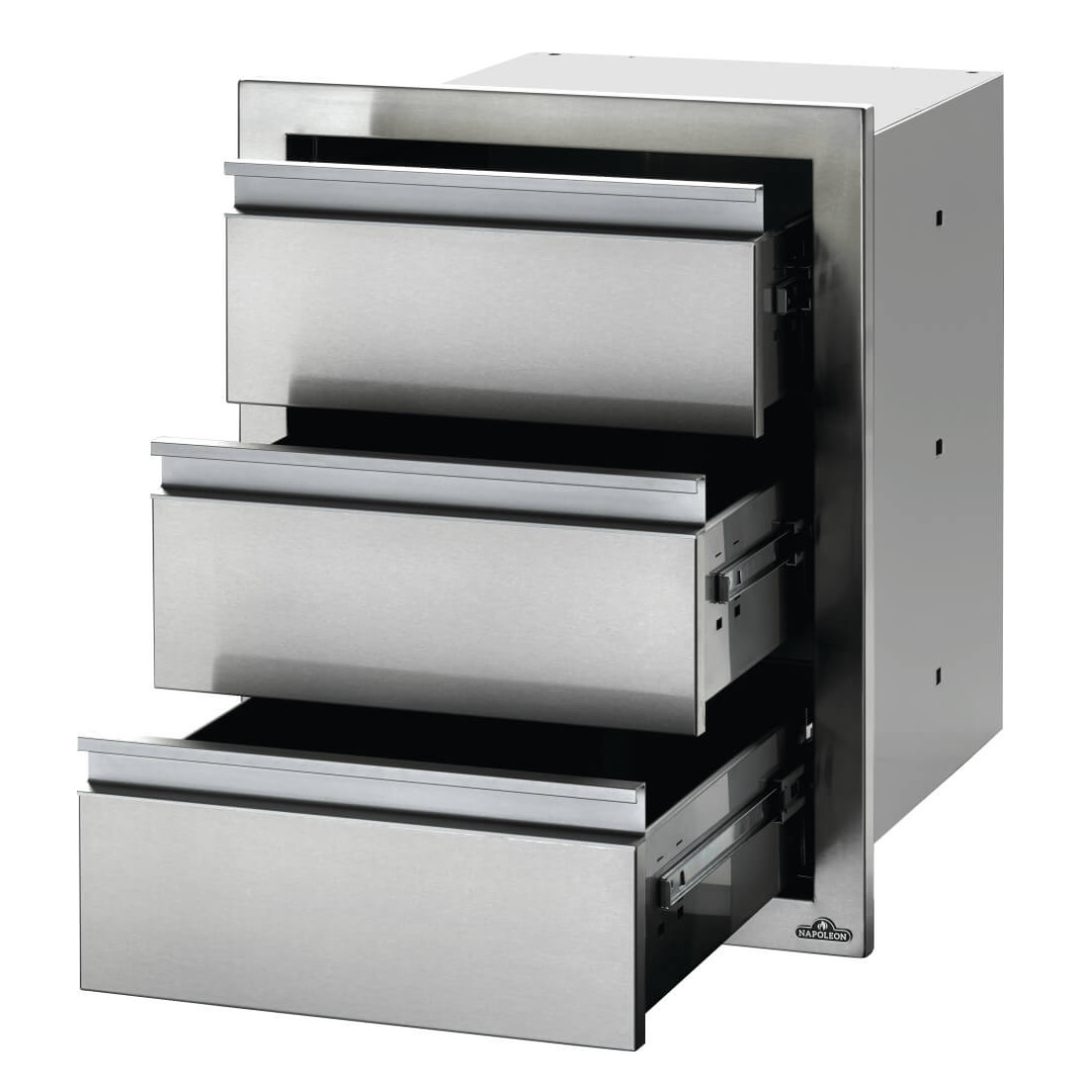 Napoleon 18 x 24 inch Triple Drawer