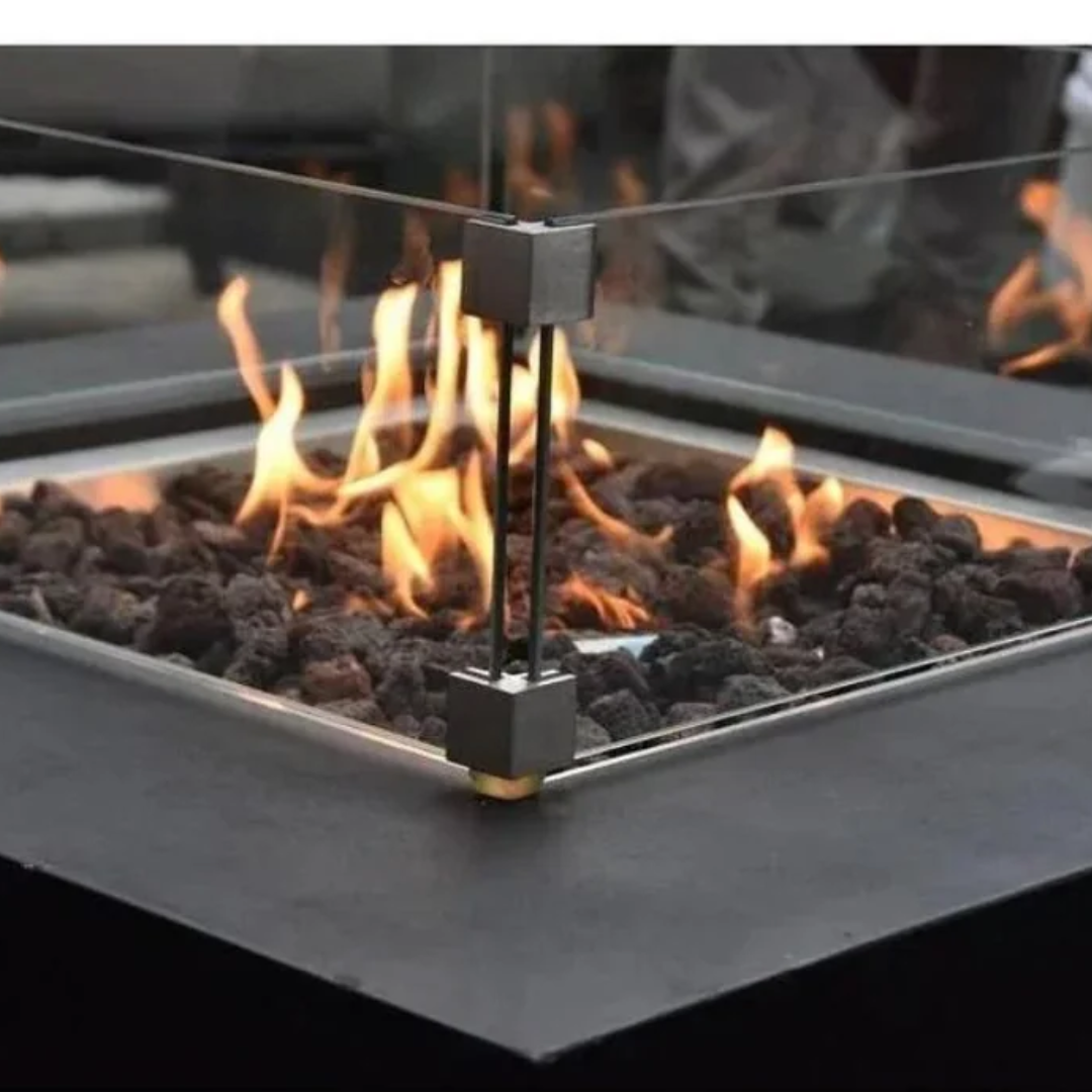 Elementi Wind Screen for Manhattan Fire Table