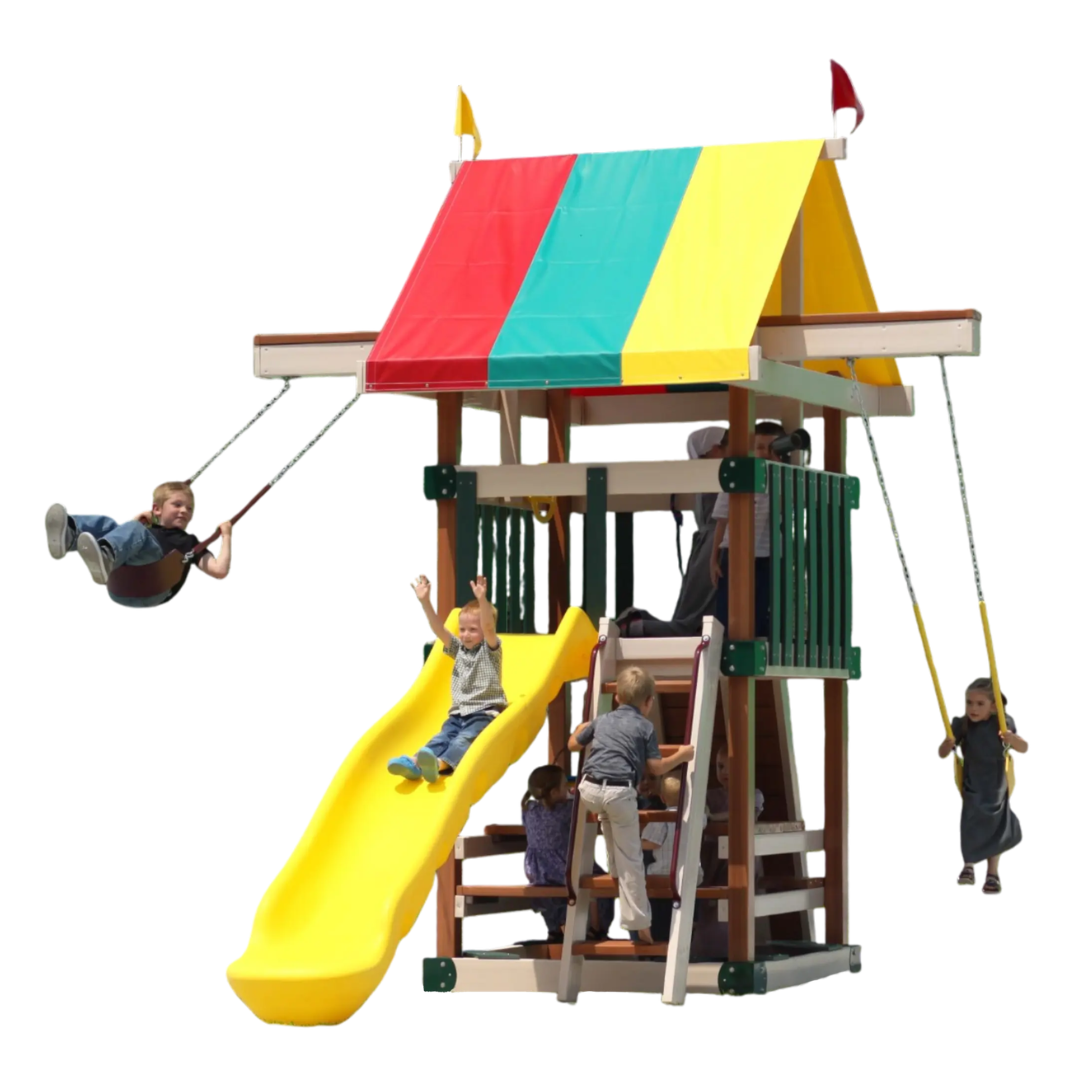 PlayMor Family Space Saver Swing Set