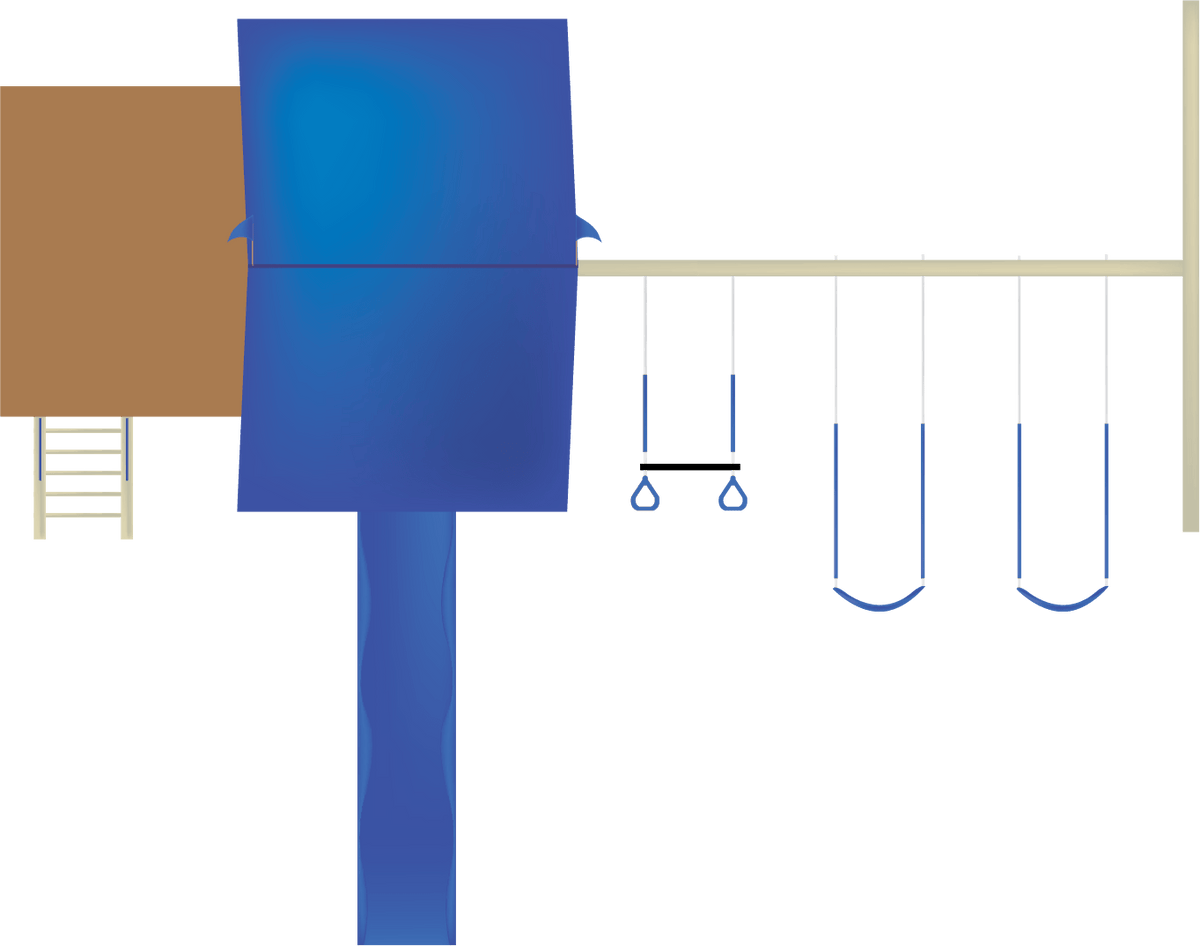 PlayMor Merry Haven Swing Set