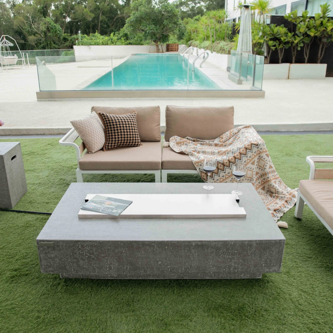 ELEMENTI HAMPTON FIRE TABLE (Light Gray)