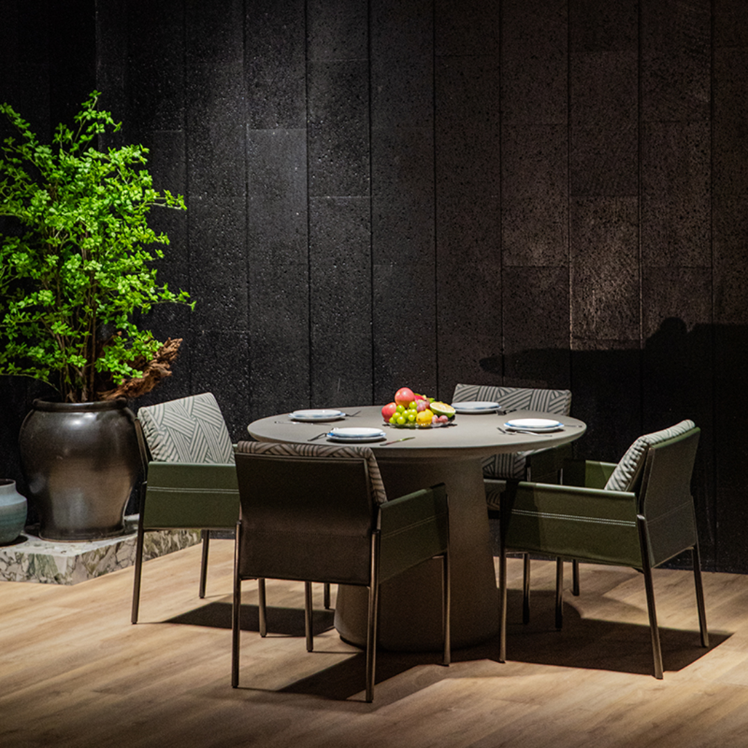 Elementi RIO Dining Table Rectangle Space Gray