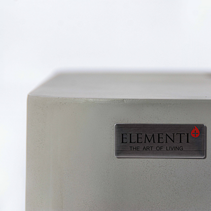 ELEMENTI PLUS LUCERNE Fire Table - Light Gray