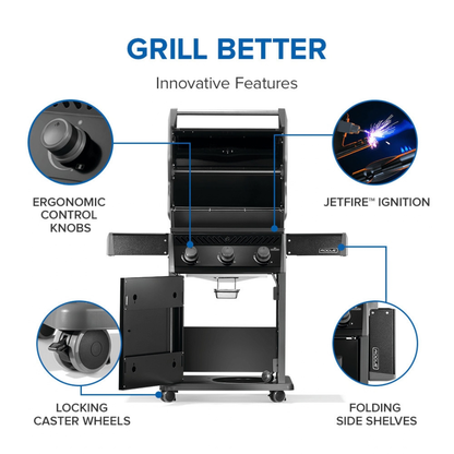 Napoleon Rogue® 425 with Stainless Steel Grids