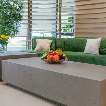 Elementi COLORADO Sandstone Series Coffee Table Rectangle - Space Gray