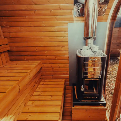 Mande Spa MW20 ThermoWood® — 6 Person Outdoor Sauna