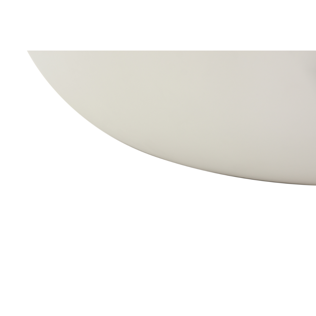 Elementi IKARIA Cobble Coffee Table - Cream White