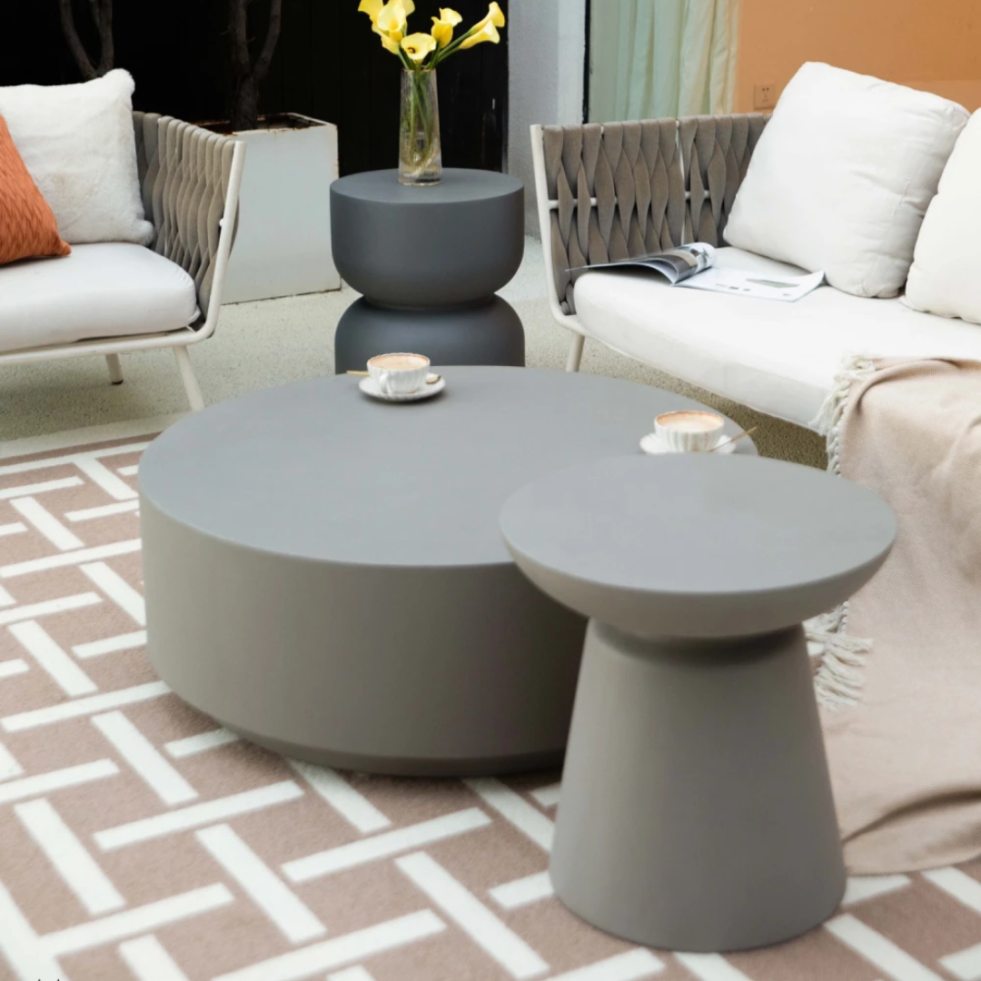 Elementi Kylix Side Table - Space Gray