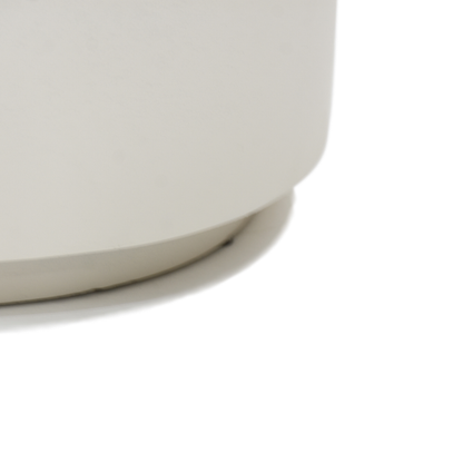 Elementi ROME Column Series Side Table - Cream White