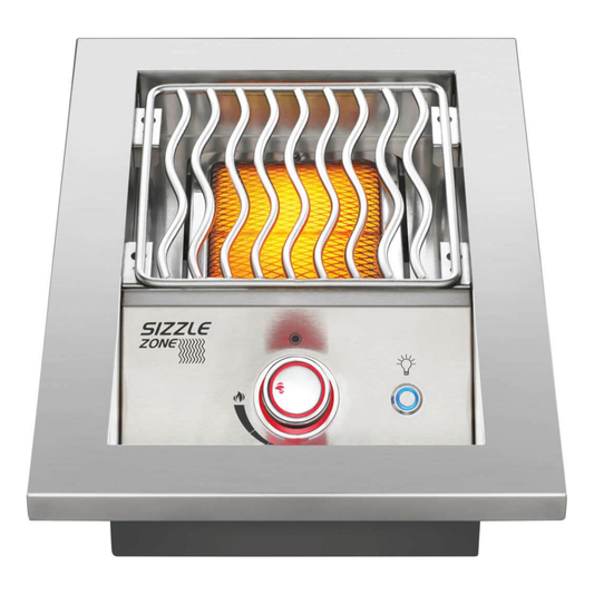 Napoleon Built-in 700 Series Single Infrared Burner with Stainless Steel Cover