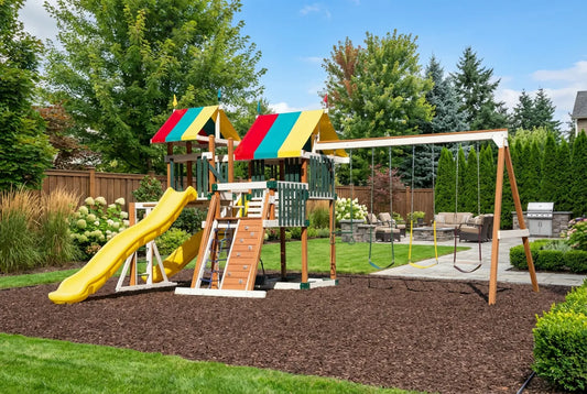 PlayMor Frontier Peak Swing Set