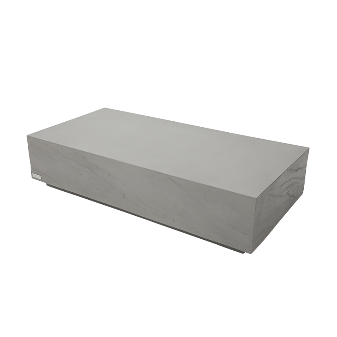 Elementi COLORADO Sandstone Series Coffee Table Rectangle - Space Gray