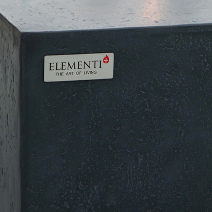 ELEMENTI PLUS BERGEN Fire Table - Dark Gray