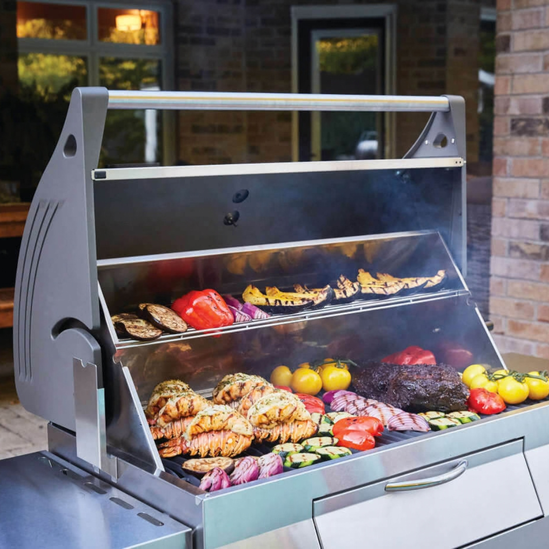 Napoleon Professional 605 Charcoal Cart Full Size Cart Grill