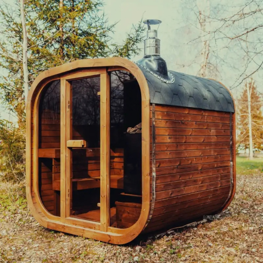 Mande Spa MW20 ThermoWood® — 6 Person Outdoor Sauna
