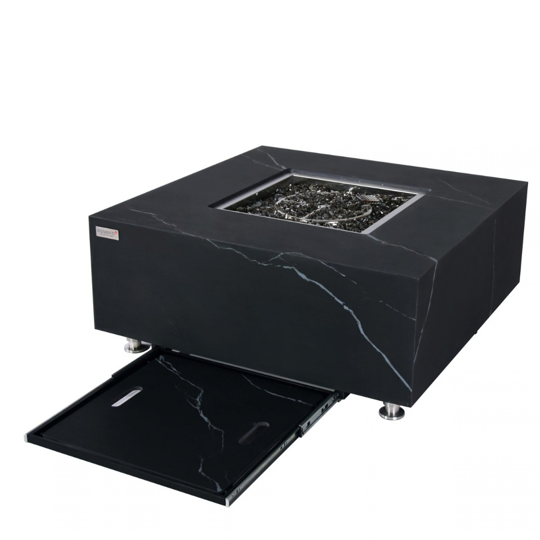 ELEMENTI PLUS SOFIA Marble Porcelain Fire Table