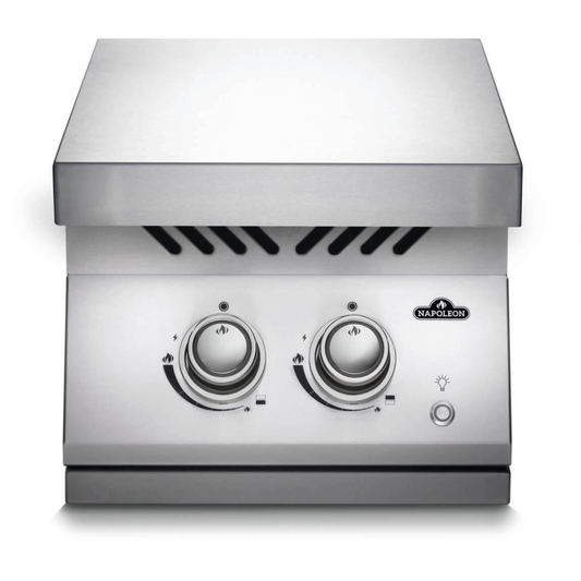 Napoleon Built-in 700 Series Inline Dual Range Top Burner with Stainless Steel Cover