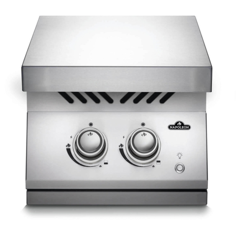 Napoleon Built-in 700 Series Inline Dual Range Top Burner with Stainless Steel Cover