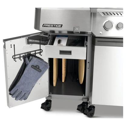 Napoleon Prestige® Under Grill Storage Two Carts