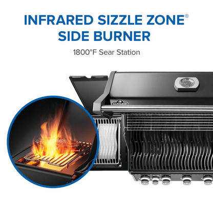 Napoleon Rogue® PRO 625 SIB with Infrared Side Burner