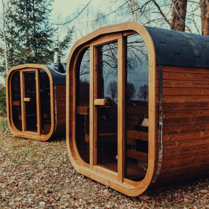 Mande Spa MW16 ThermoWood® — 4 Person Outdoor Sauna