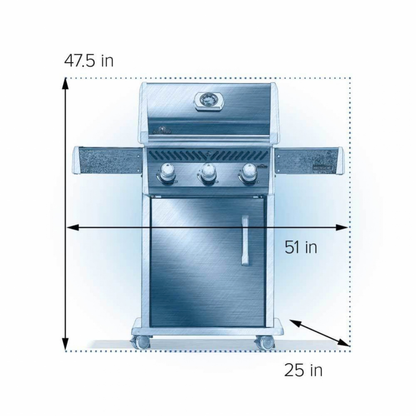Napoleon Rogue® 425 with Stainless Steel Grids