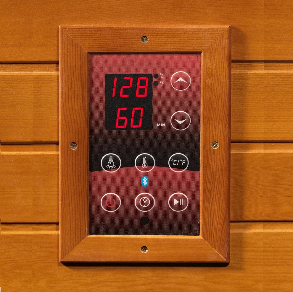 Retired in 2018*** Dynamic "Madrid" 3 Person Low EMF Far IR Sauna (DYN-6310-01)