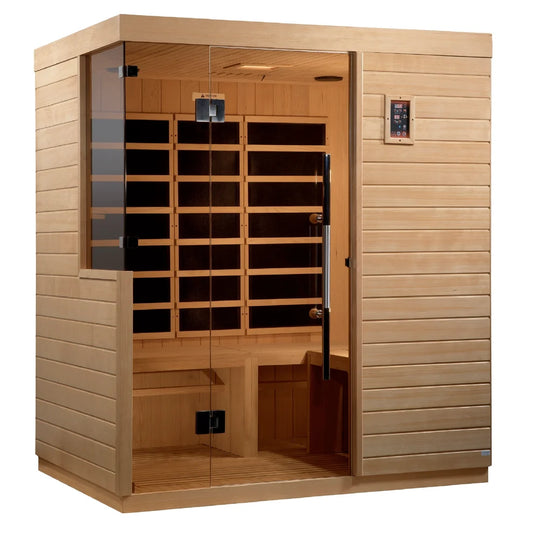 ***Retired in 2024*** Dynamic "Bilbao" 3 Person Ultra Low EMF FAR IR Sauna (DYN-5830-01)