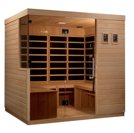 Retired in 2024*** Dynamic "La Sagrada" 6 Person Ultra Low EMF FAR IR Sauna (DYN-5860-01)