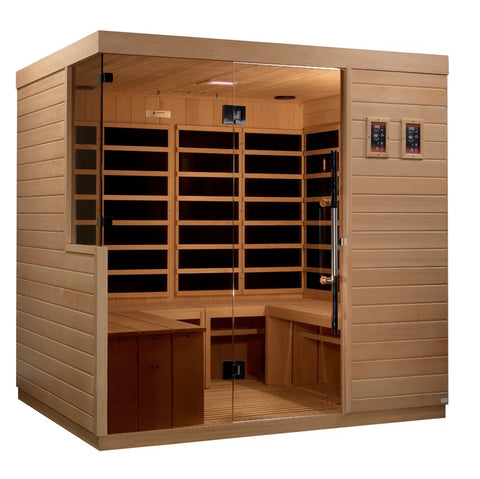 Retired in 2024*** Dynamic "La Sagrada" 6 Person Ultra Low EMF FAR IR Sauna (DYN-5860-01)