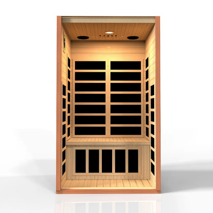 Dynamic "Avila" 1-2 Person Ultra Low EMF FAR IR Sauna (DYN-6103-01 Elite)