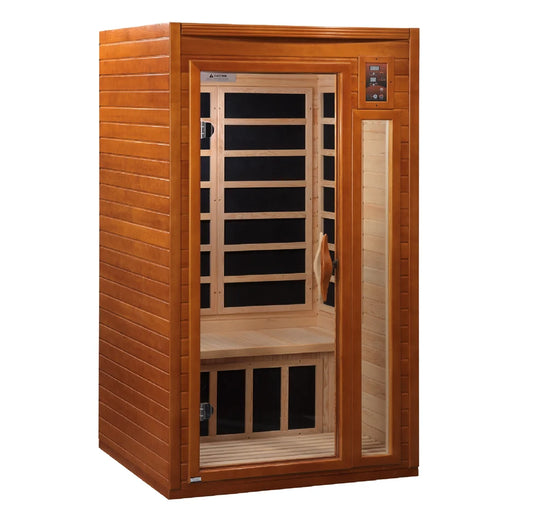 Dynamic "Barcelona Elite" 1-2 Person Ultra Low EMF Far IR Sauna (DYN-6106-01 Elite)