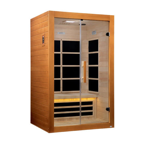 Retired in 2020*** Dynamic 2 Person Ultra Low EMF FAR IR Sauna (DYN-6208-01)
