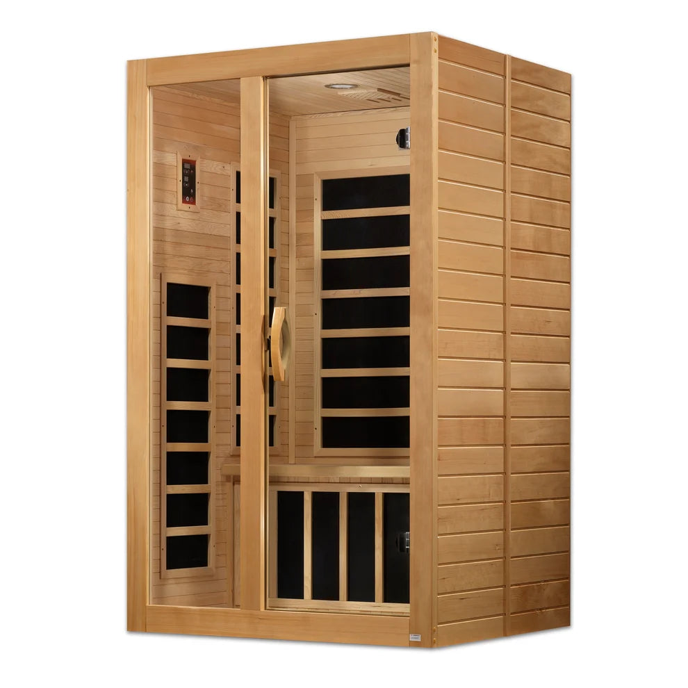 Dynamic "Santiago" 2 Person Low EMF FAR IR Sauna (DYN-6209-01)