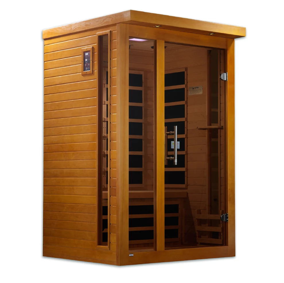 Retired in 2018*** Dynamic "Vienna" 2 Person Low EMF Far IR Sauna (DYN-6215-01)