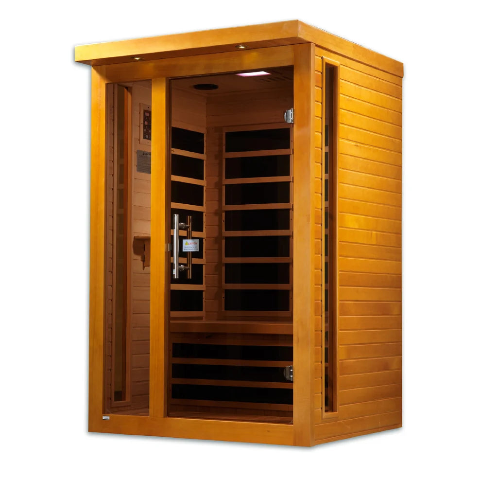 Retired in 2018*** Dynamic "Vienna" 2 Person Low EMF Far IR Sauna (DYN-6215-01)